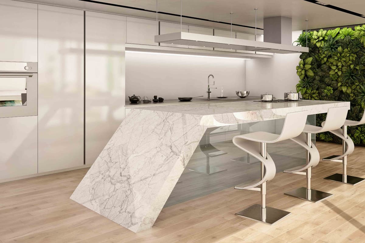  Diana Italian Marble in Bangalore (Metamorphic Rock) Crystalline Texture Weathering UV Resistant 