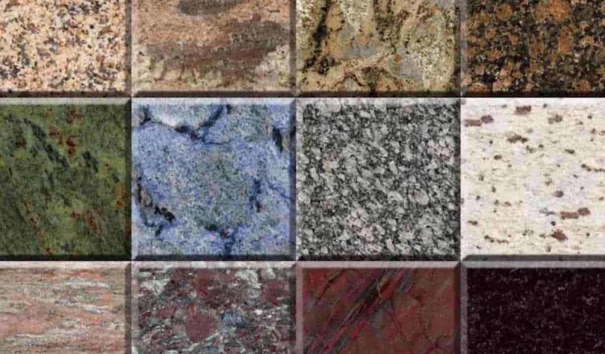  Selling types of granite with different colors 