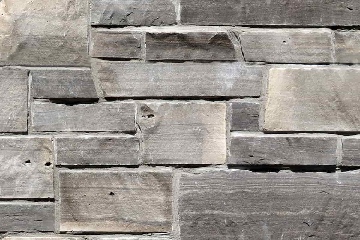  Permacon Veneer Stone; Slender Shape Lightly Chiseled  