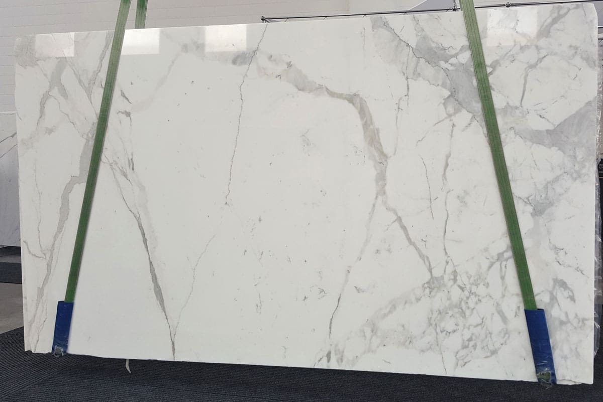  Dover White Marble; Polished Surface High Strength Wear bending Resistance 