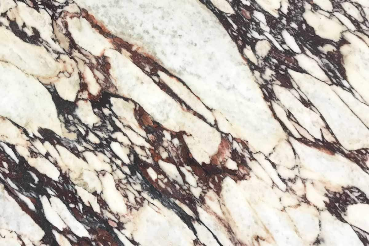  Calacatta Viola Marble; Violet Veins Staining Resistance 3 Colors White Black Gray 