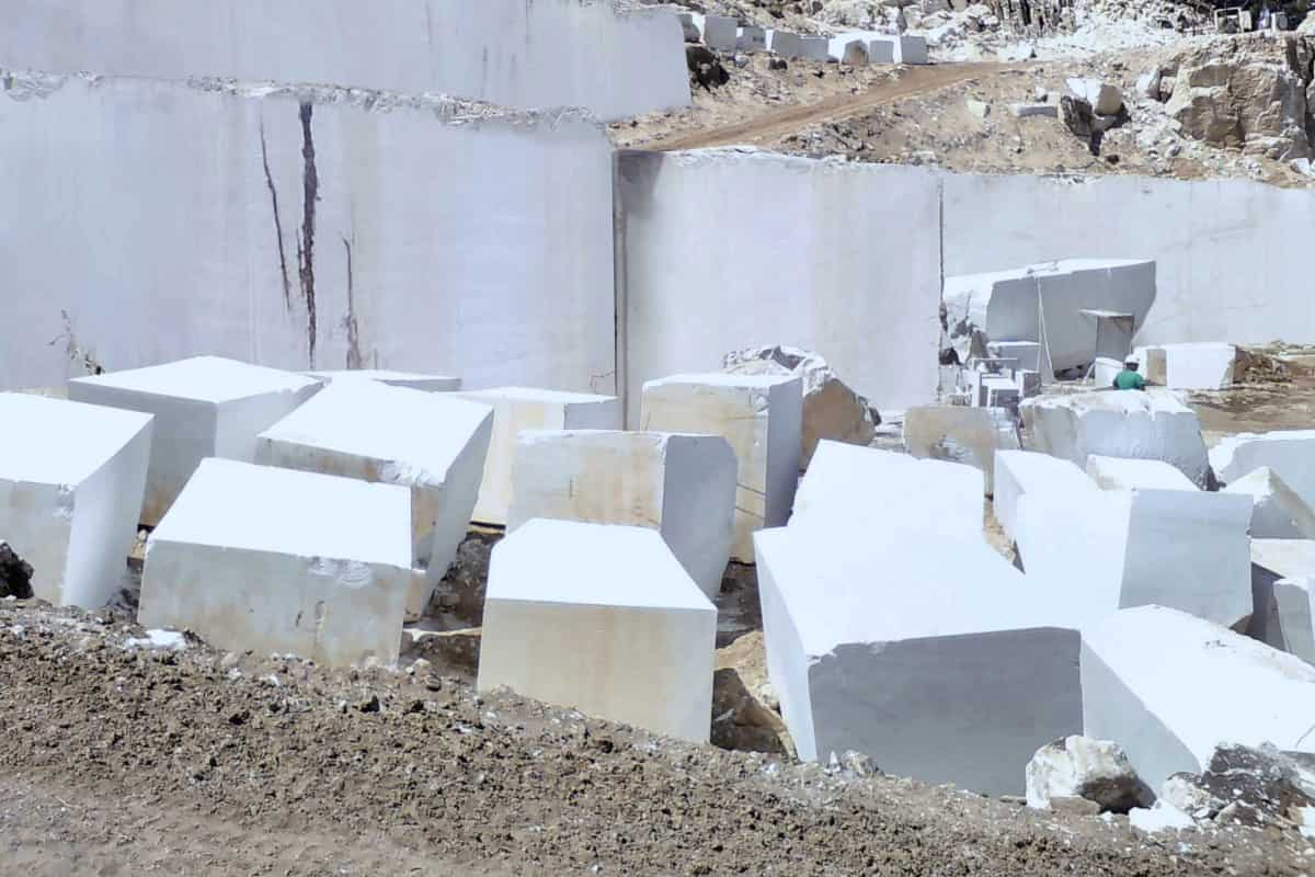  Thassos Marble in India; Semi White Color Strong Exterior Interior Structures 