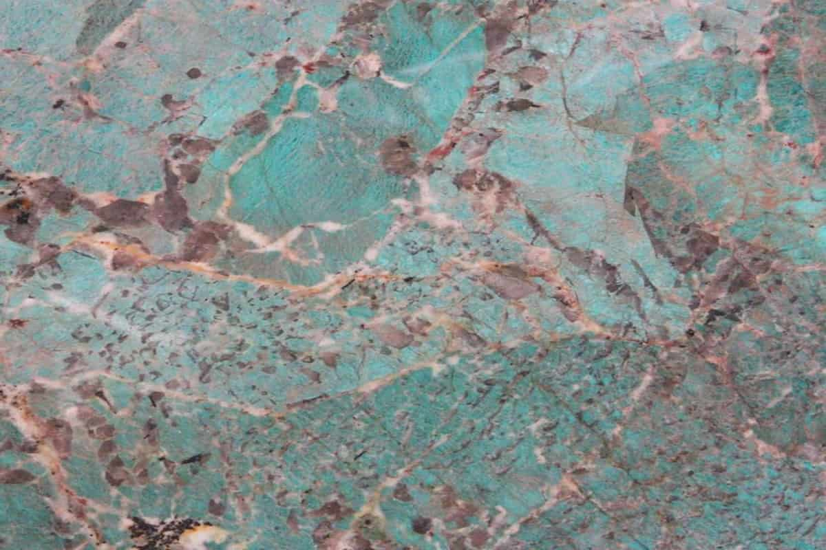  Amazonite Marble in India (Green Granite) Brown Pink Gray Background Shades 