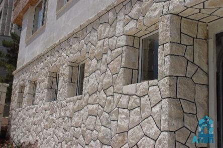 stone facade outdoor with complete explanations and familiarization